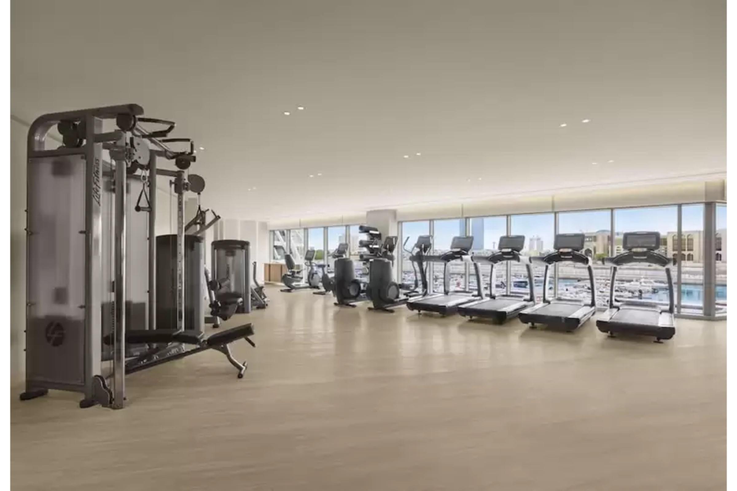 The Abu Dhabi Edition Esterno foto The gym at The Ivy