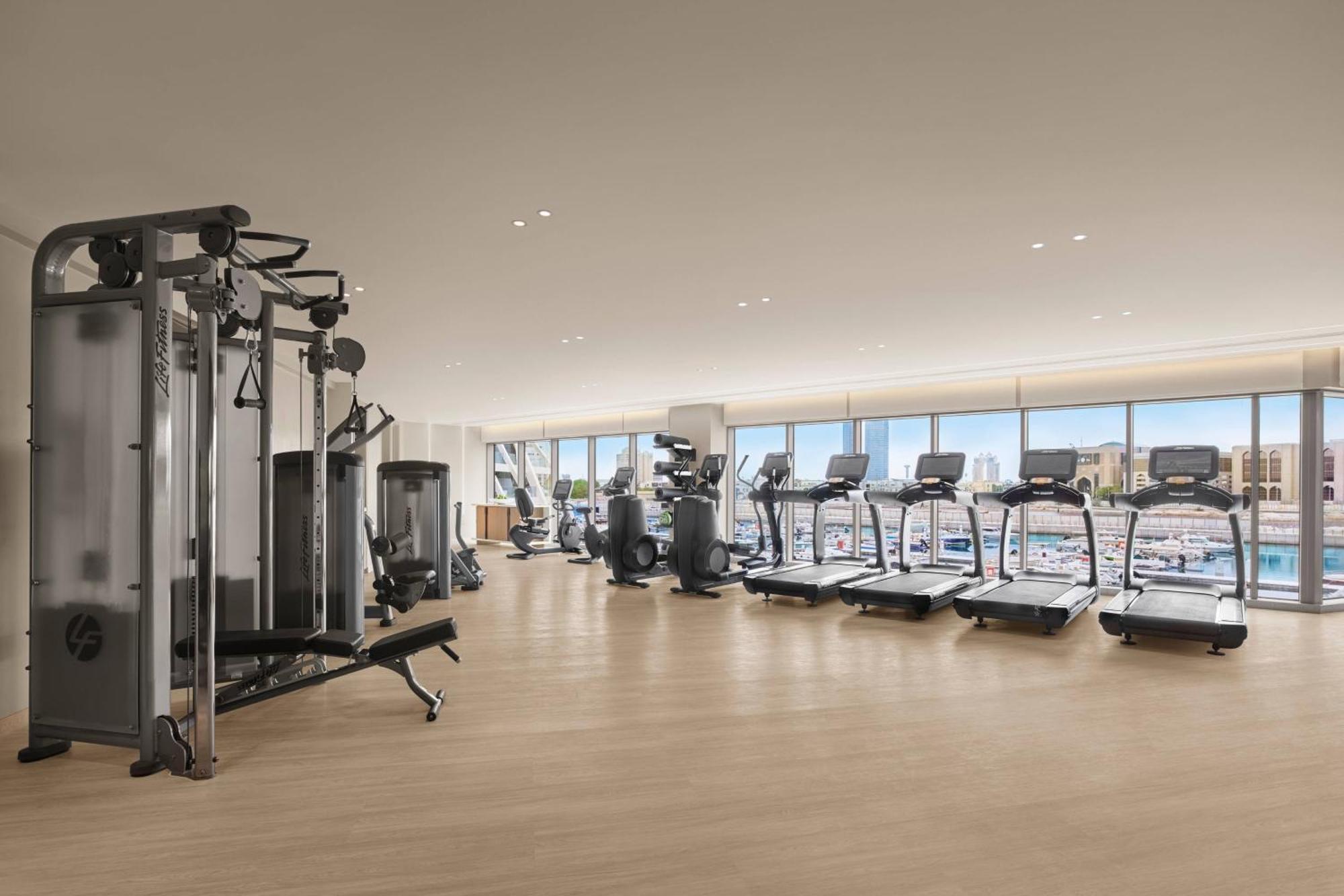 The Abu Dhabi Edition Esterno foto The gym at The Ivy
