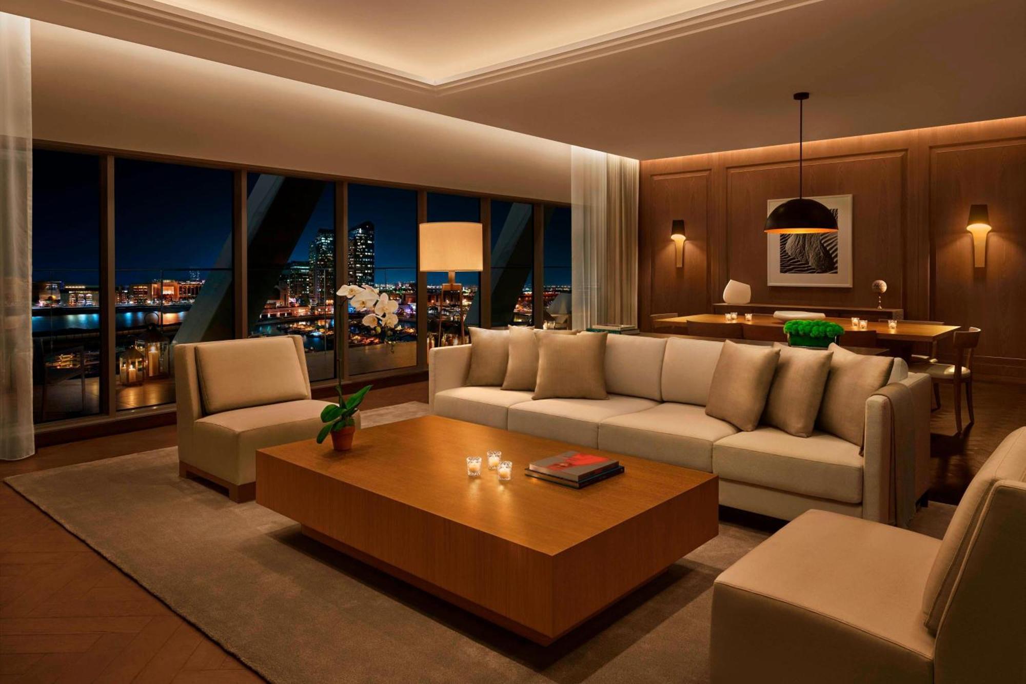 The Abu Dhabi Edition Esterno foto The living room of a suite at The Ritz-Carlton, Tokyo